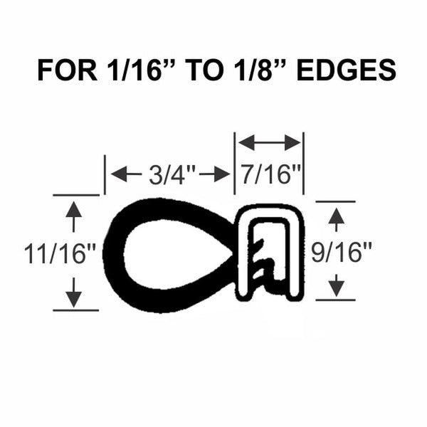 11/16" Side Bulb Push-On