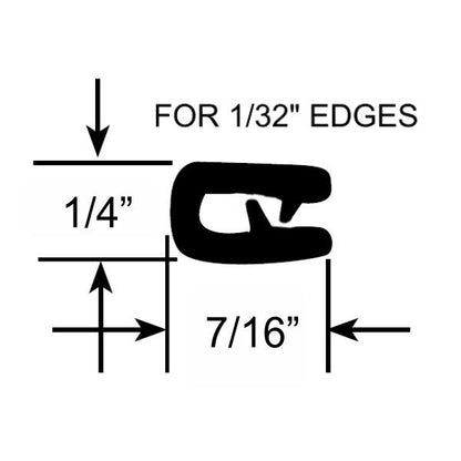 1/32" Edge Trim