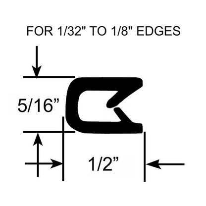 1/32" to 1/8" Edge Trim