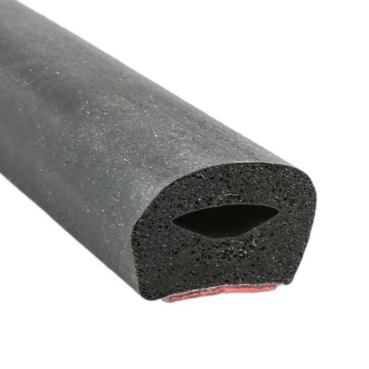 13/16" Heavy "D" Sponge Rubber with Peel-N-Stick