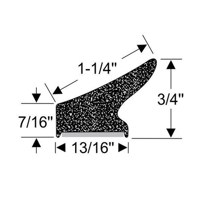 3/4" Narrow "V" Profile with Peel-N-Stick